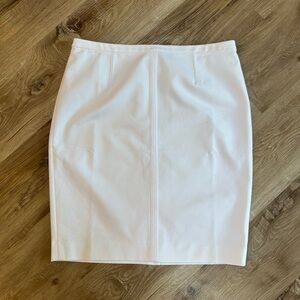 Ann Taylor White Pencil Skirt NWOT